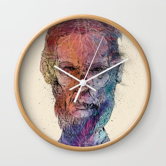 Zombie Lincoln Wall Clock