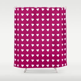 Heart and love 38 Shower Curtain