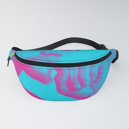 Civil Rights Activist MALCOLM X Vintage Poster 2 pink Fanny Pack