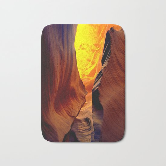 Magic pass. Low Antelope Canyon, Arizona Bath Mat