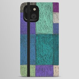 Color Blocks iPhone Wallet Case