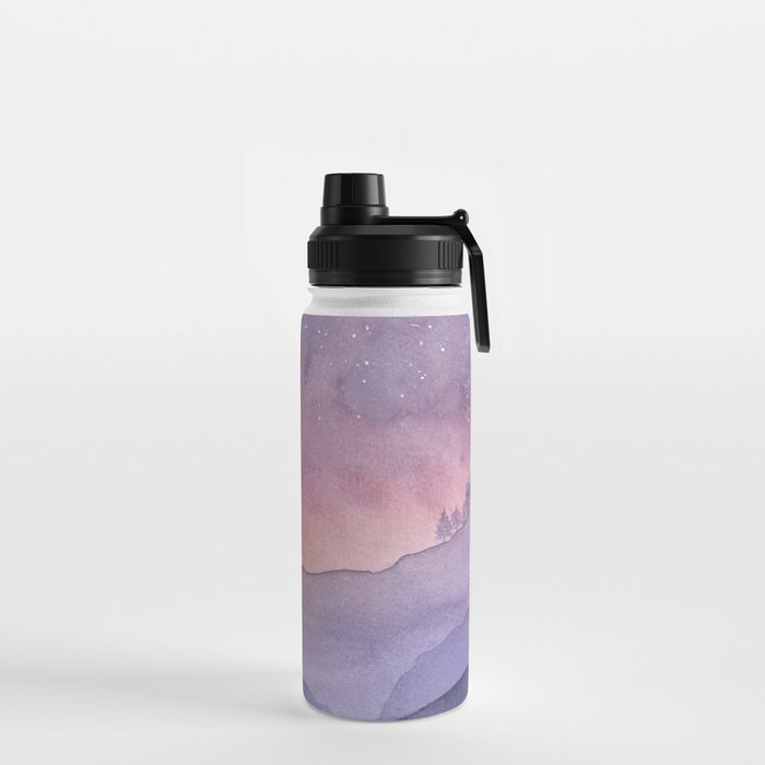 Purple Sunset Water Bottle