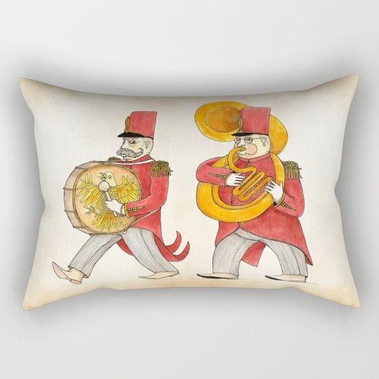García, tuba Rectangular Pillow