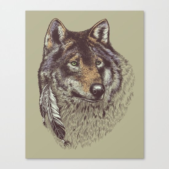 Wolfen Canvas Print