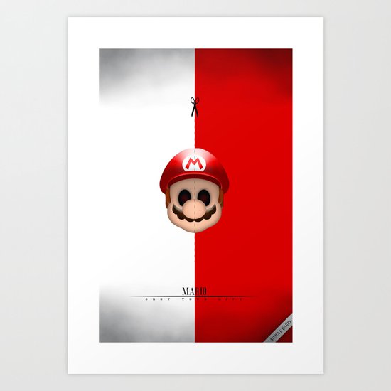 Mario Art Print