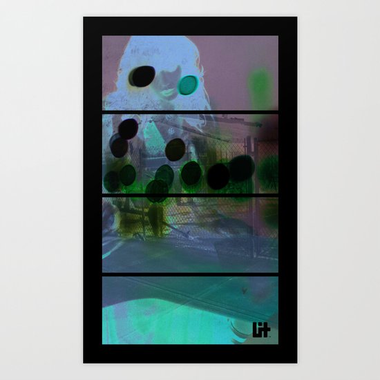Lost In Thought Woman Art Print
