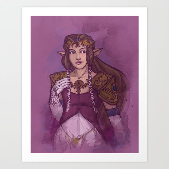 Zelda Art Print