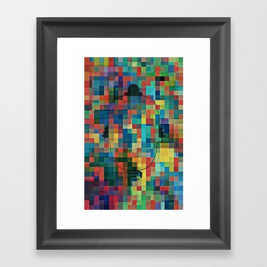 I'm Just An Array of Colours? Framed Art Print
