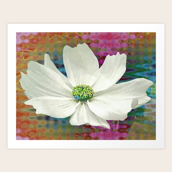 Cosmos Rainbow Art Print