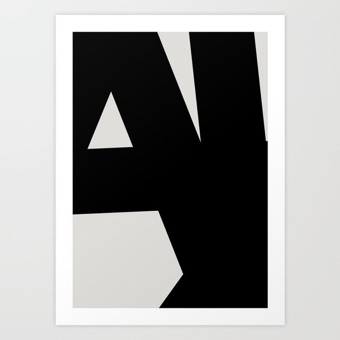 Abstract Form 01 Art Print