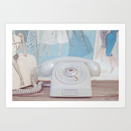 Ring Ring Art Print