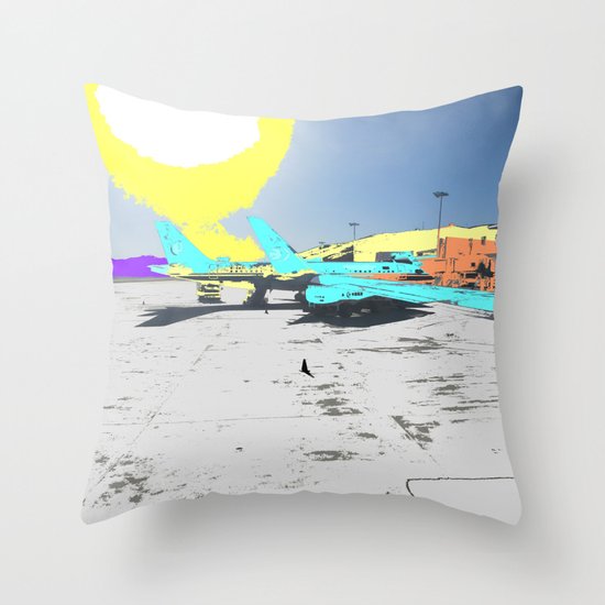 Sunny Throw Pillow
