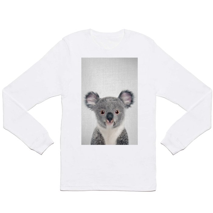 Baby Koala - Colorful Long Sleeve T Shirt