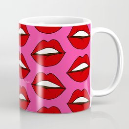 red lips Coffee Mug