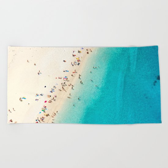 Mediterranean Dreams Beach Towel