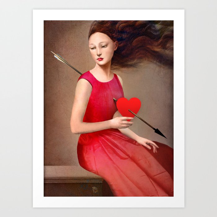 Discover the motif THE HEARTACHE by Christian Schloe as a print at TOPPOSTER