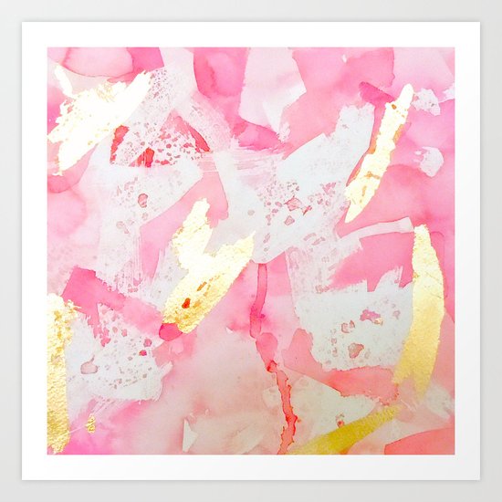 Soft Pink Art Print