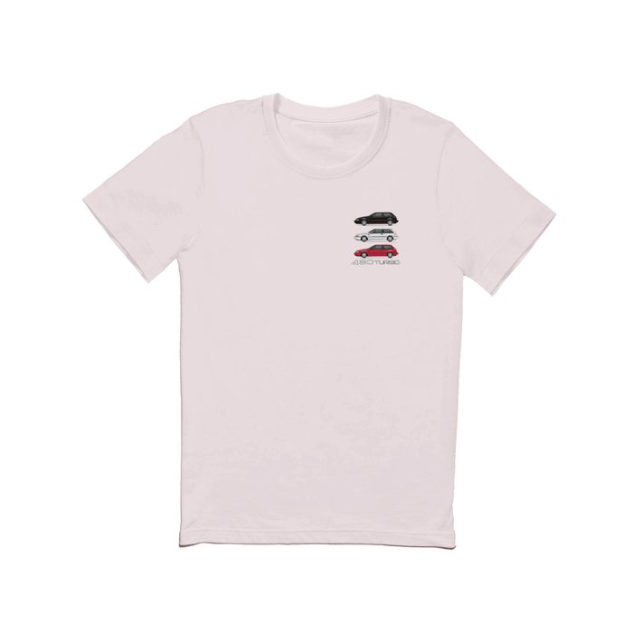 Stack of Volvo 480 Turbos T Shirt by Tom Mayer Monkey Crisis On