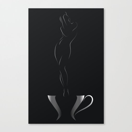 Good morning,Genie! Canvas Print