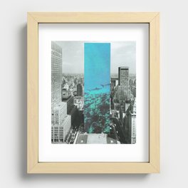 High-rise prospects Recessed Framed Print