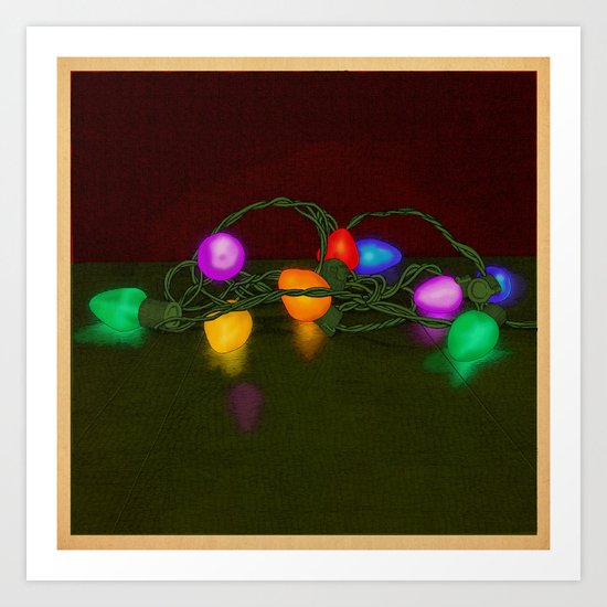 All Lit Up Art Print