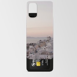 Dreamy Santorini Sunset #1 #wall #art #society6 Android Card Case