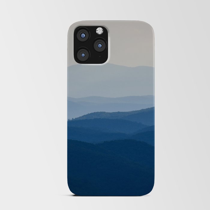 Blue Ridge Mountains iPhone Card Case