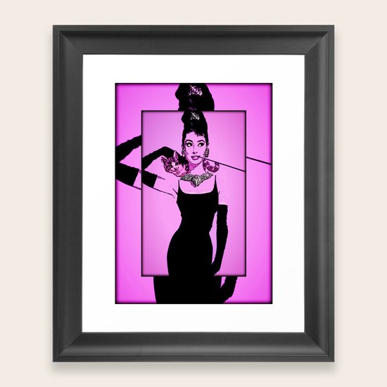 Audrey Framed Art Print