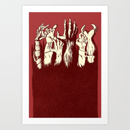 the Uprising Art Print