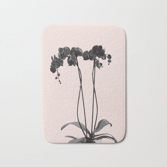Orchid summer bloom Bath Mat