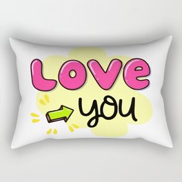 Love you Rectangular Pillow