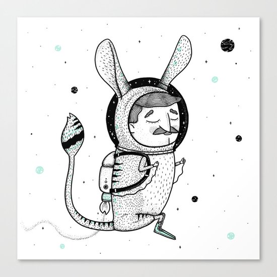 The Jerboa's Dream Canvas Print