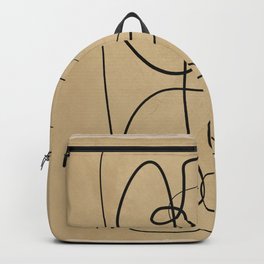 Abstract Line Art Backpack