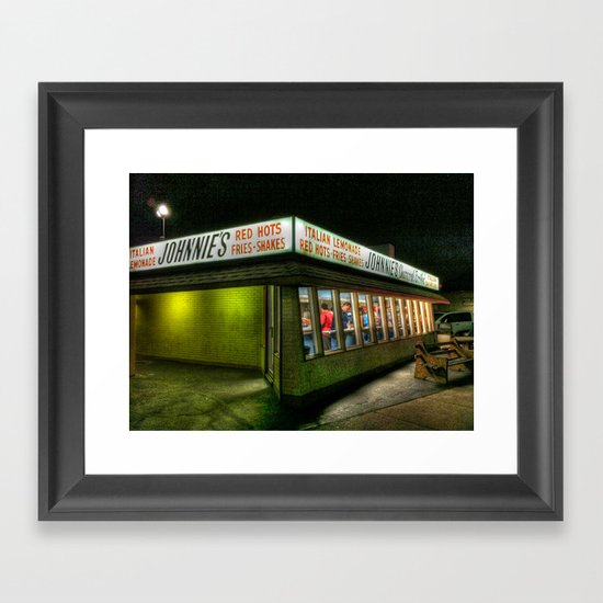 'Johnnies' Framed Art Print