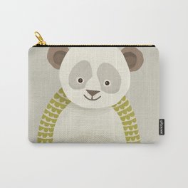 Whimsical Giant Panda Carry-All Pouch | Nature, Pattern, Bear, Pastel, Cute, Nursery, Asia, Children, Illustration, Kids 