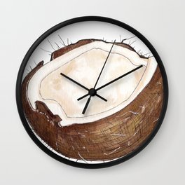 Coconut Wall Clock