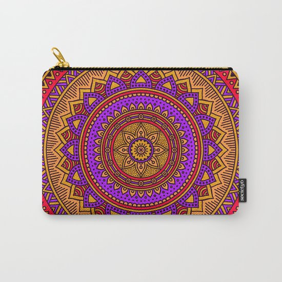 Hippie mandala 51 Carry-All Pouch