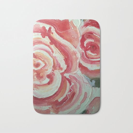 Roses For My Sister Bath Mat