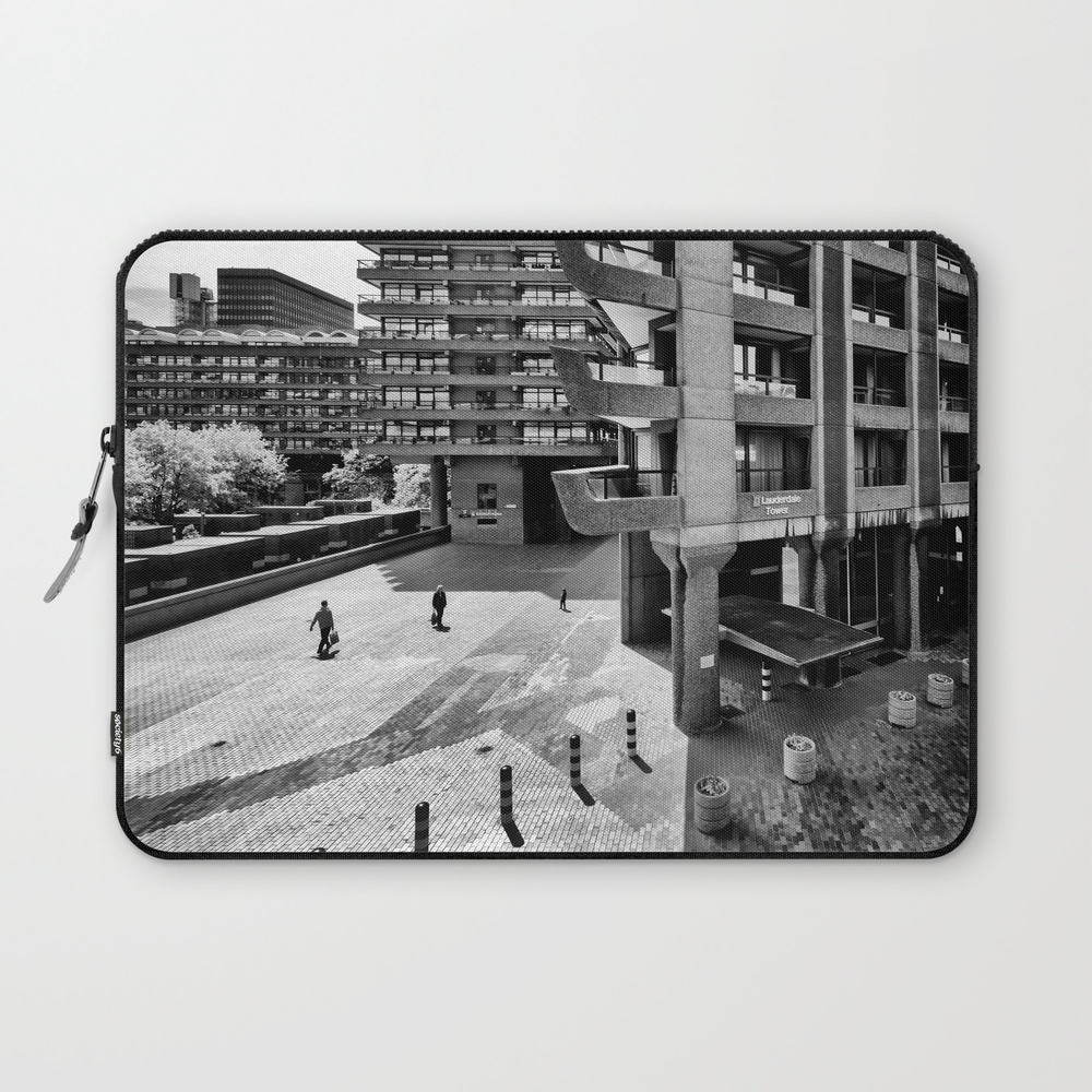 The Three and The Ominious Barbican City Laptop Sleeve by johnnieblackcrow
