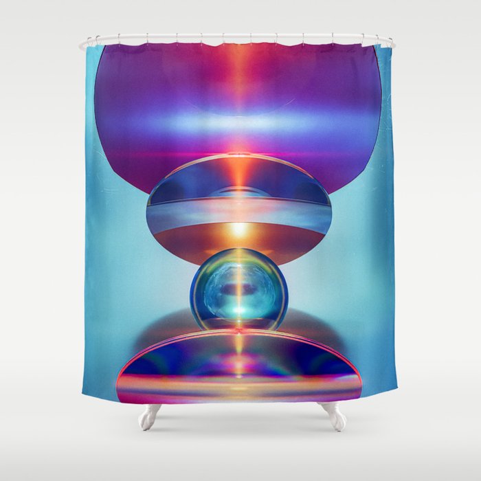 Lenses #01 - Sunset Shower Curtain
