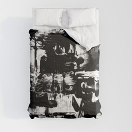 Black and White Comforter
