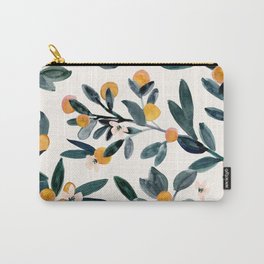 Clementine Sprigs Carry-All Pouch