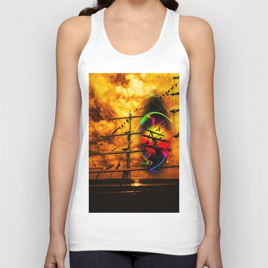 Under sail Unisex Tank Top