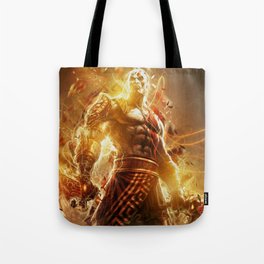 God of war kratos Tote Bag