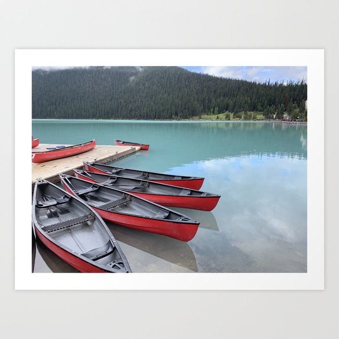 lake louise Art Print