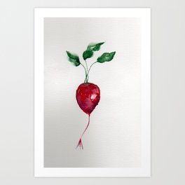 Beet Art Print