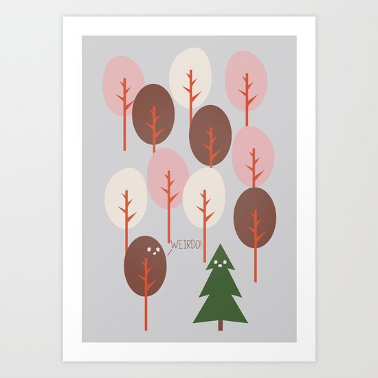 Weirdo Art Print