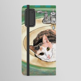 Catrina in the Sink Android Wallet Case