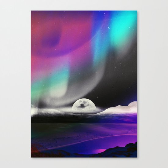 Moon After birth Canvas Print