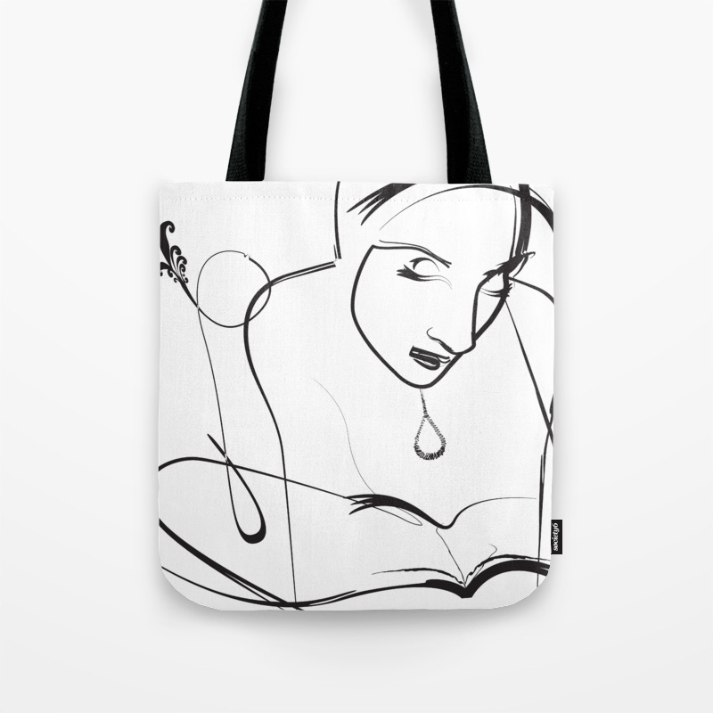 Sketch Wall Art Tote Bag By Koliavasilis Society6